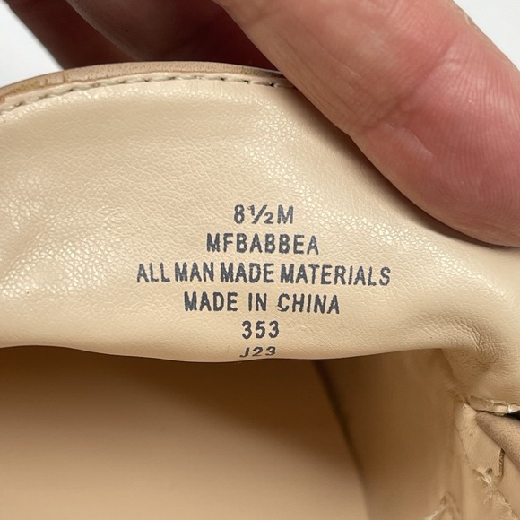 Marc Fisher Babbea Womens Chunky Sole Slip On Chain Platform Shoes Loafers 8.5 M - Picture 5 of 9